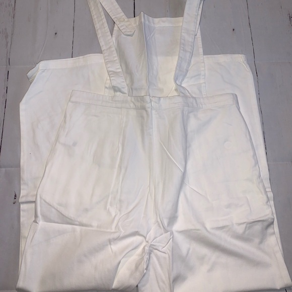 American Apparel White Overalls/Jumpsuit - Picture 4 of 6